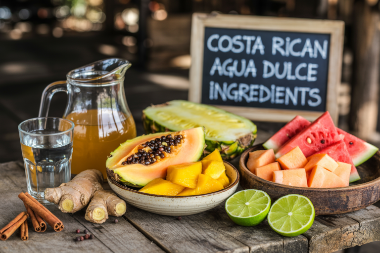 Costa Rican Agua Dulce Ingredients