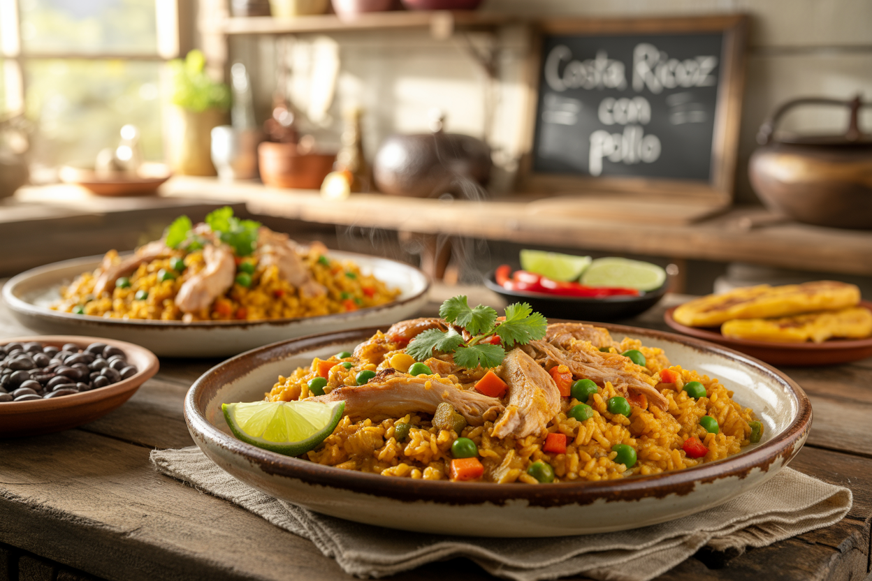 Costa Rican Arroz con Pollo