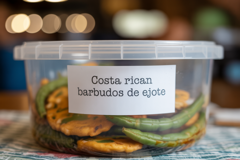 Costa Rican Barbudos de Ejote Storage TIps