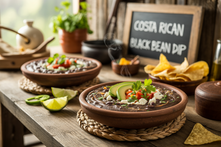 Costa Rican Black Bean Dip