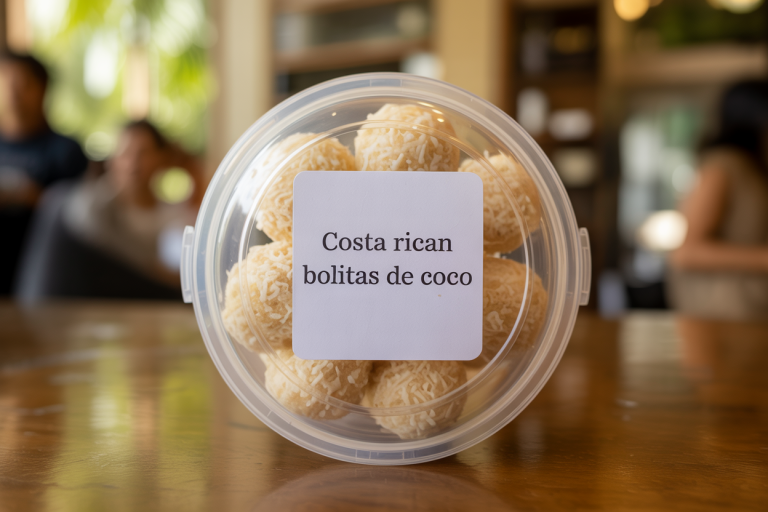 Costa Rican Bolitas de Coco Storage TIps