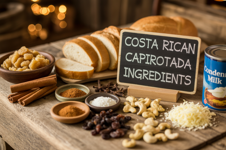 Costa Rican Capirotada Ingredients