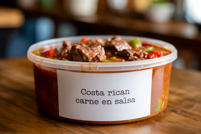 Costa Rican Carne en Salsa Recipe