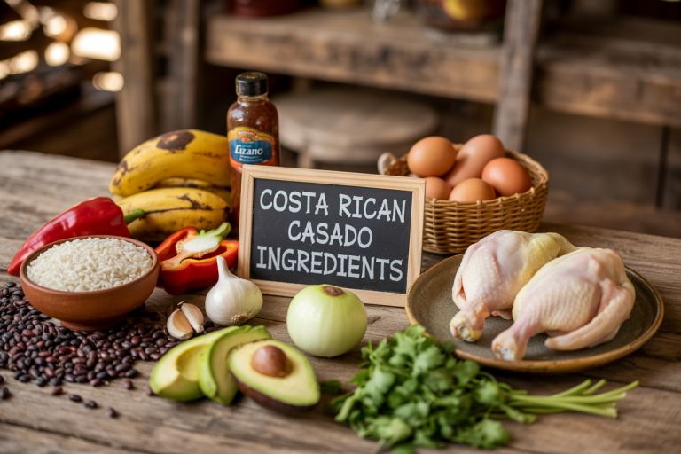 Costa Rican Casado Ingredients