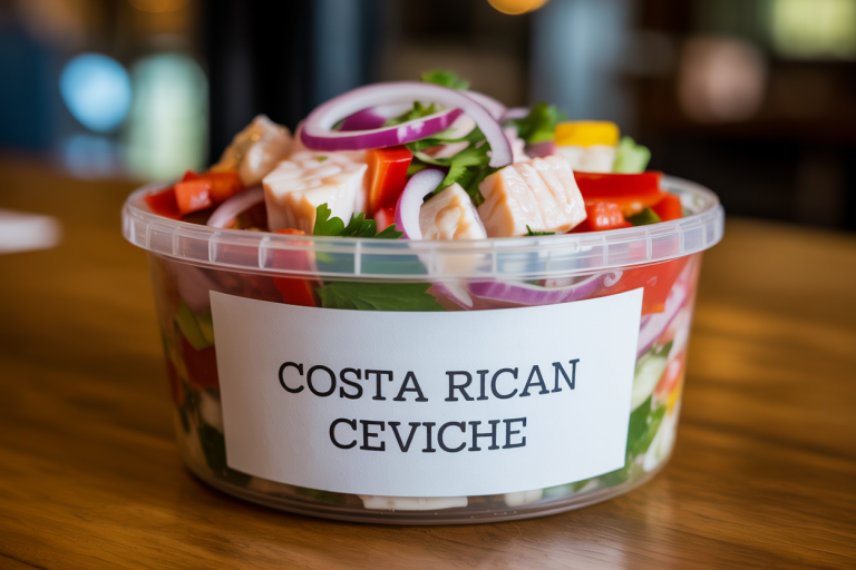 Costa Rican Ceviche Storage Tips