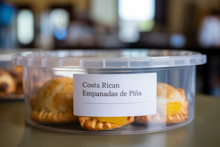 Costa Rican Empanadas de Piña Storage Tips