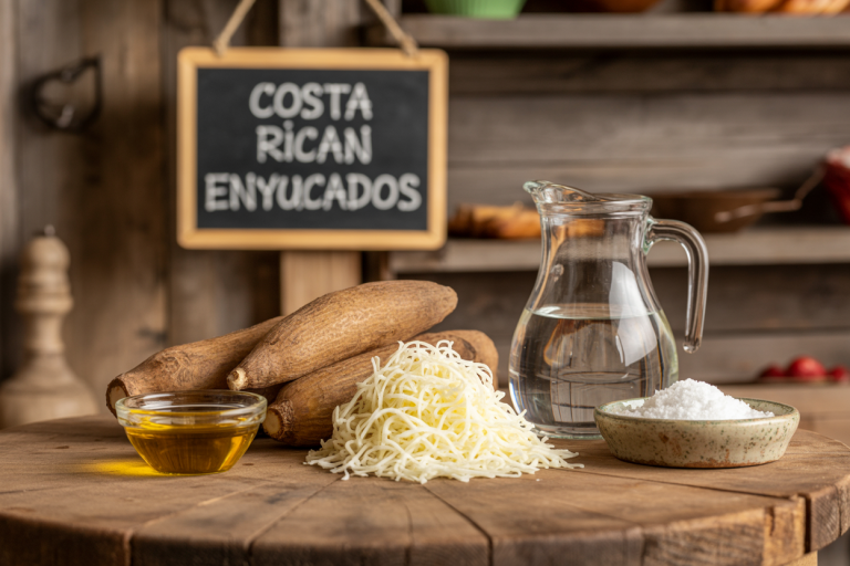 Costa Rican Enyucados Ingredients