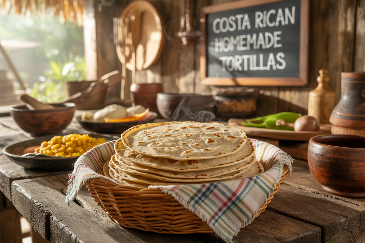 Costa Rican Homemade Tortillas
