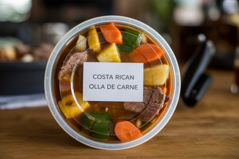 Costa Rican Olla de Carne Storage TIps