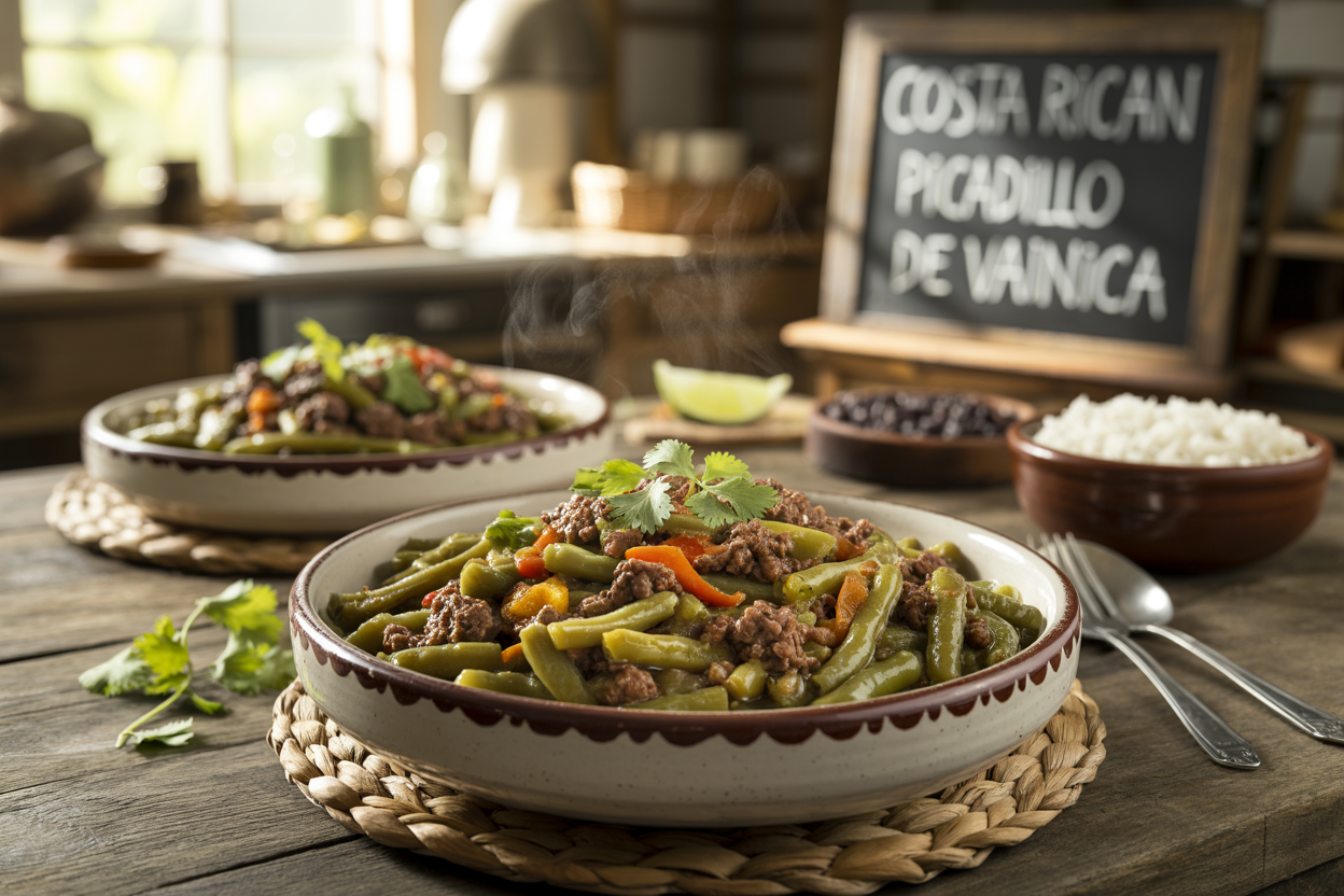 Costa Rican Picadillo de Vainica