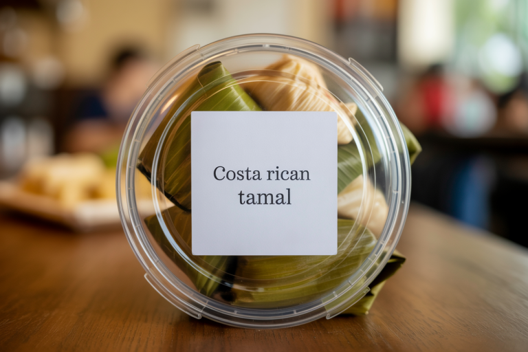 Costa Rican Tamal Storage Tips