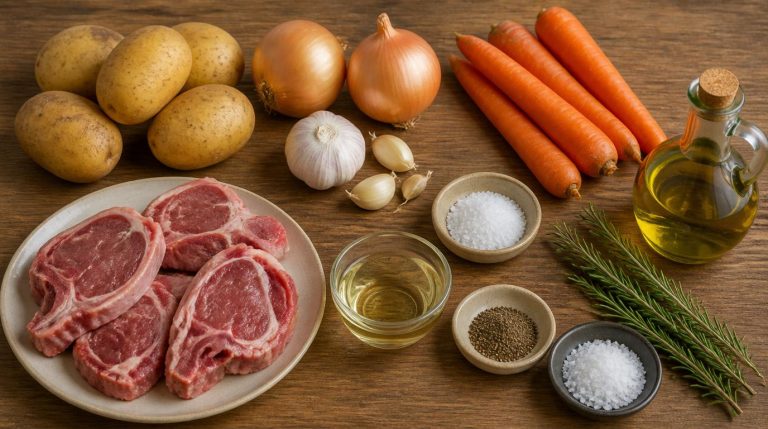Croatian Campfire Lamb Peka Recipe Ingredients