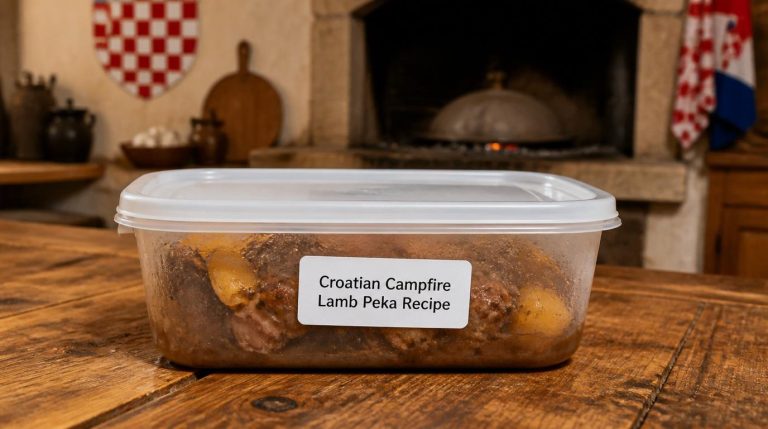 Croatian Campfire Lamb Peka Recipe Storage Tips