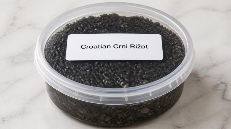 Croatian Crni Rižot Recipe Storage Tips