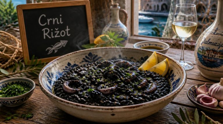 Croatian Crni Rižot Recipe