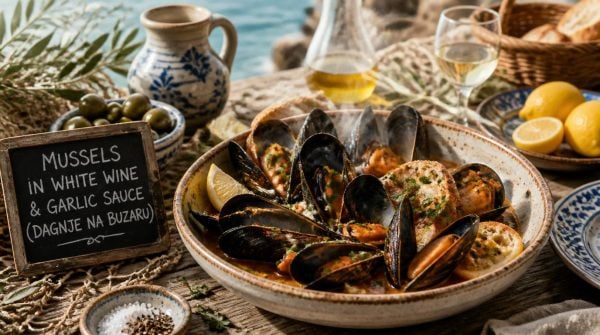 Croatian Dagnje na Buzaru Recipe