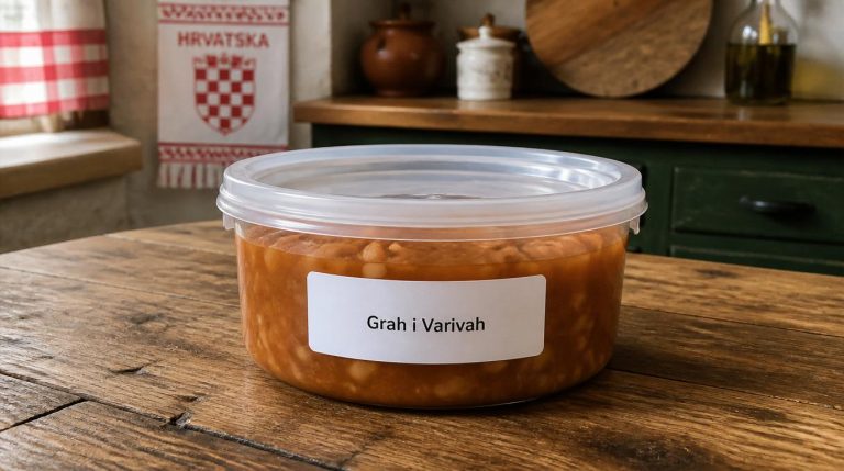 Croatian Grah i Varivah Recipe Storage Tips