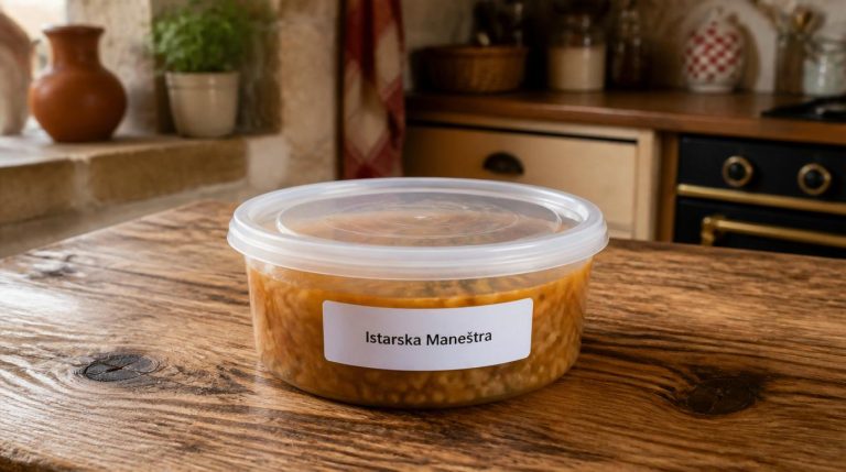 Croatian Istarska Maneštra Recipe Storage Tips