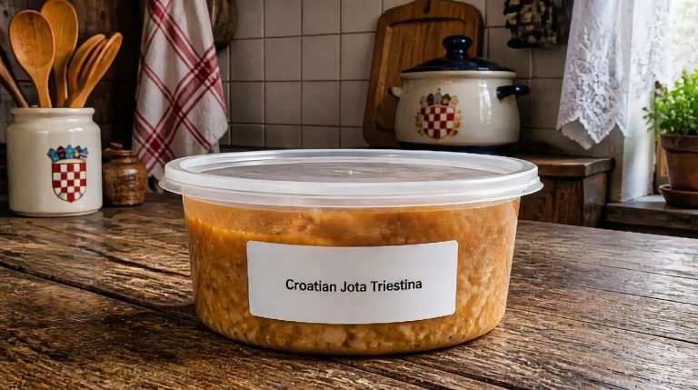 Croatian Jota Triestina Recipe Storage Tips