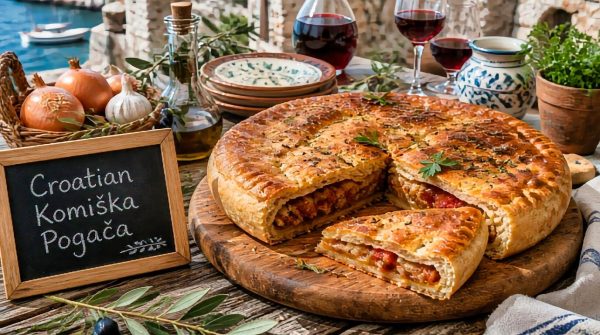 Croatian Komiška Pogača Recipe