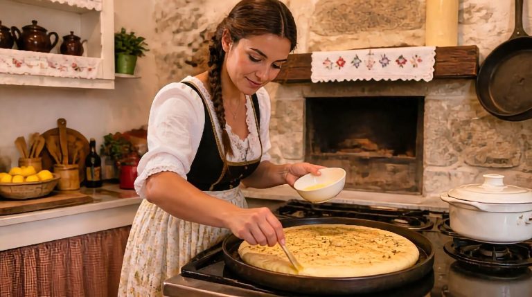 Croatian Komiška Pogača Recipe Cooking Tips
