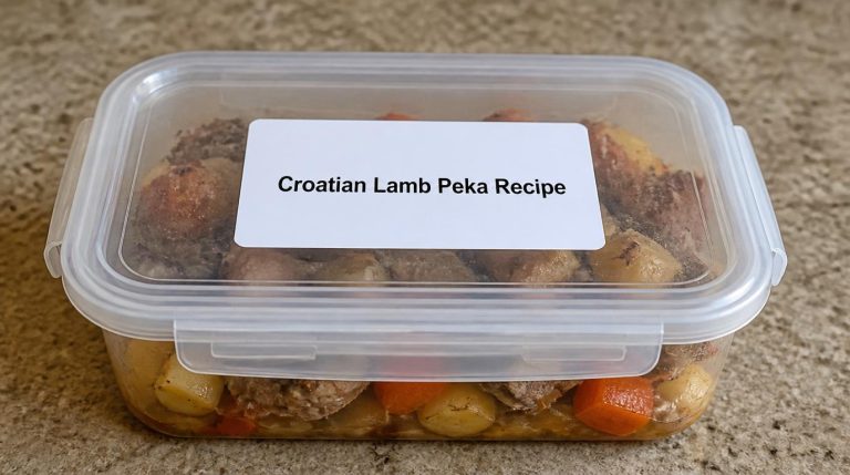 Croatian Lamb Peka Recipe Storage Tips