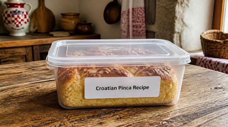 Croatian Pinca Recipe Storage Tips