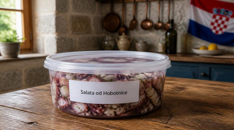 Croatian Salata od Hobotnice Recipe Storage Tips