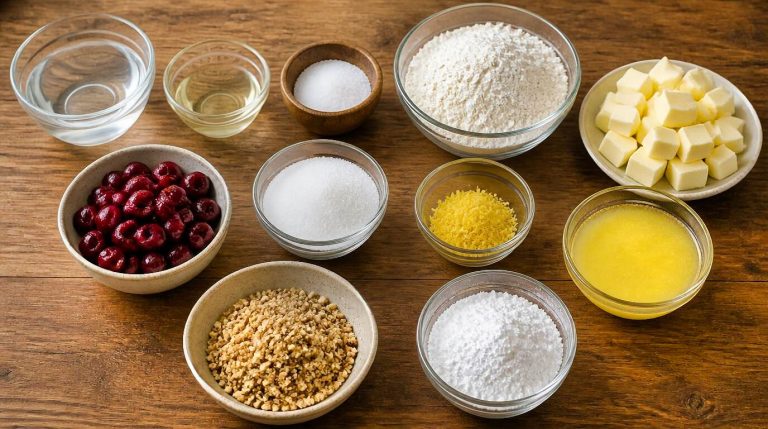 Croatian Sour Cherry Strudel Recipe Ingredients