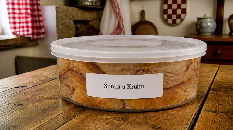 Croatian Šunka u Kruhu Recipe Storage TIps