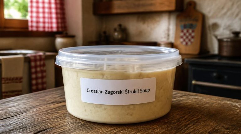 Croatian Zagorski Štrukli Soup Recipe Stoarge Tips