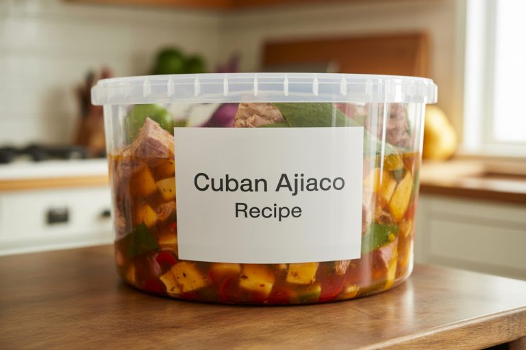 Cuban Ajiaco Recipe Storage Tips