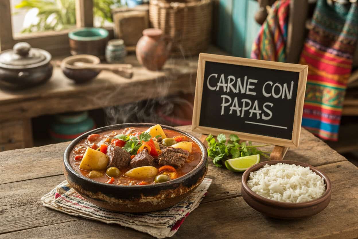 Cuban Carne Con Papas Recipe