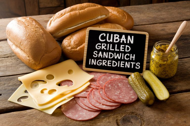 Cuban Grilled Sandwich Ingredients