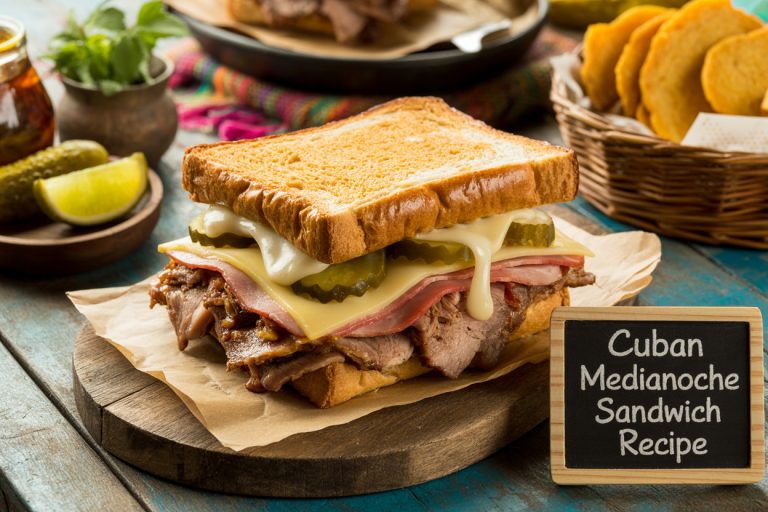 Cuban Medianoche Sandwich Recipe