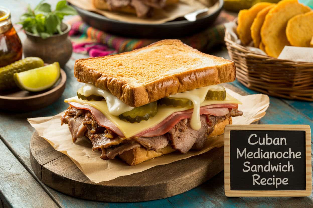 Cuban Medianoche Sandwich Recipe