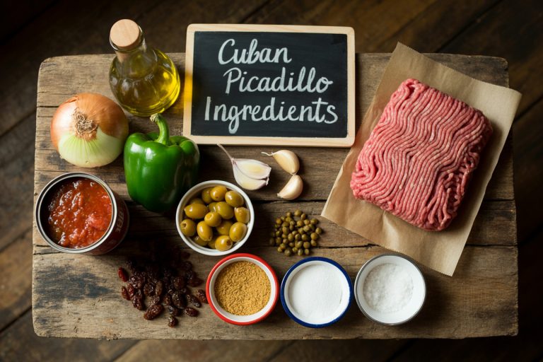Cuban Picadillo Recipe Ingredients