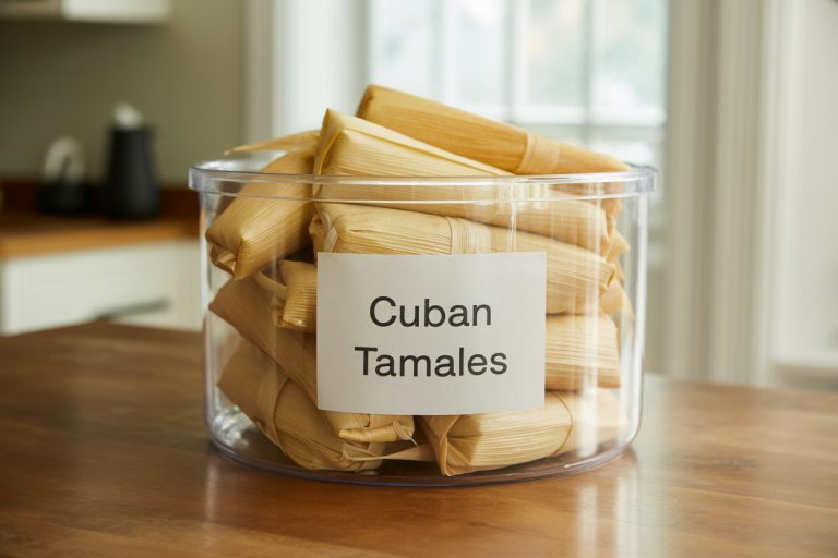 Cuban Tamales Storage Tips
