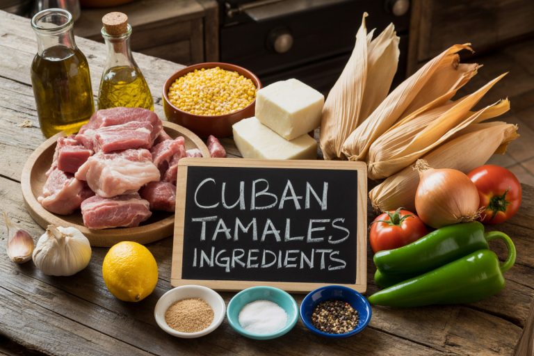 Cuban Tamales Ingredients