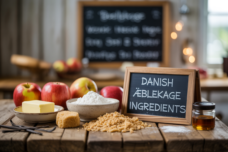 Danish Æblekage Ingredients