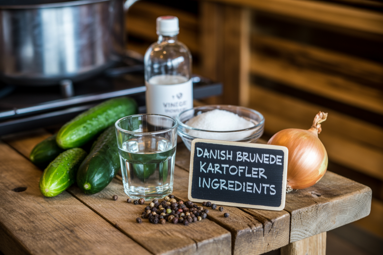 Danish Agurkesalat Ingredients