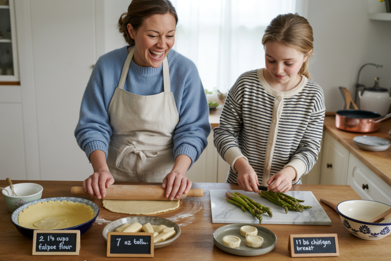Danish Chicken and Asparagus Tartlets Cooking Tips