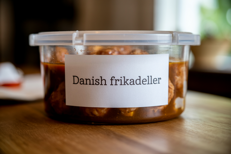Danish Frikadeller Storage TIps
