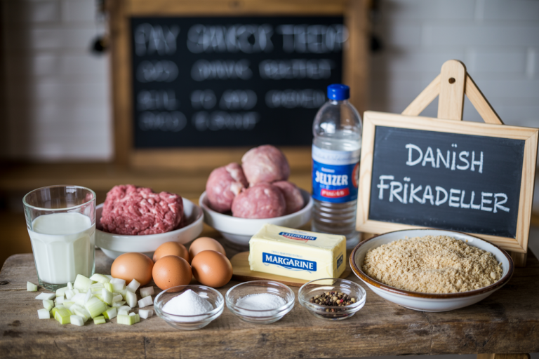 Danish Frikadeller Ingredients