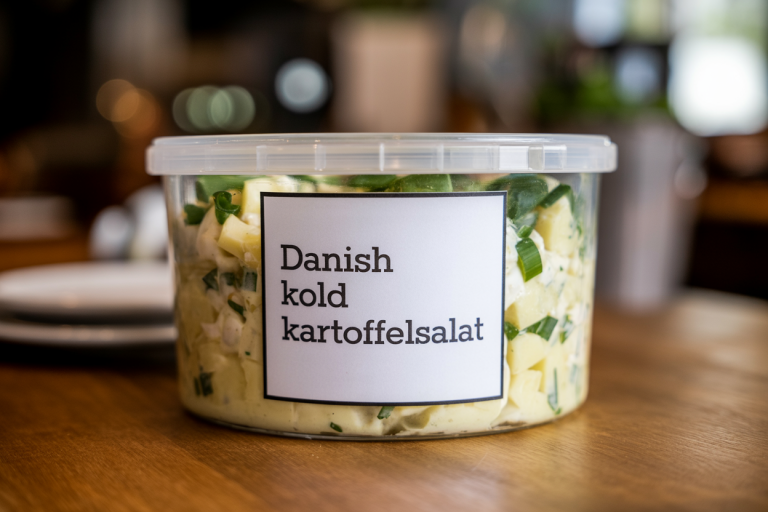 Danish Kold Kartoffelsalat Storage TIps