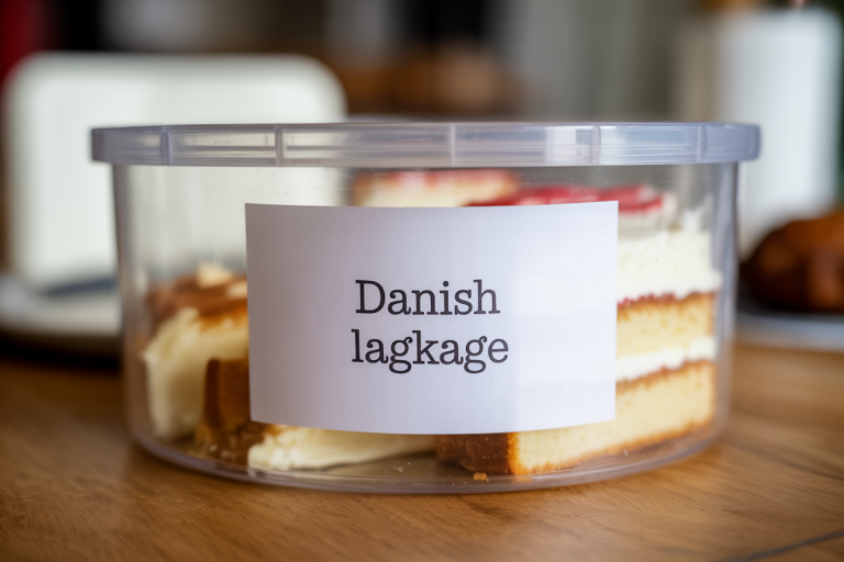 Danish Lagkage Storage Tips