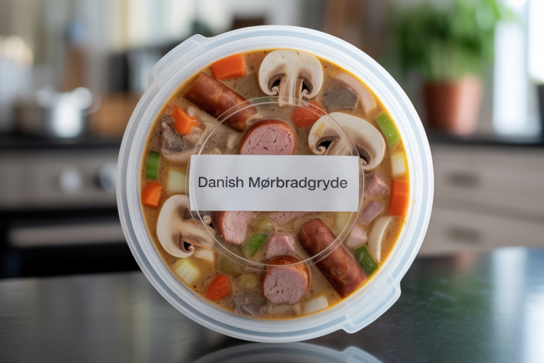 Danish Mørbradgryde Storage Tips
