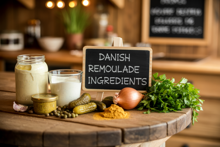 Danish Remoulade Ingreddients