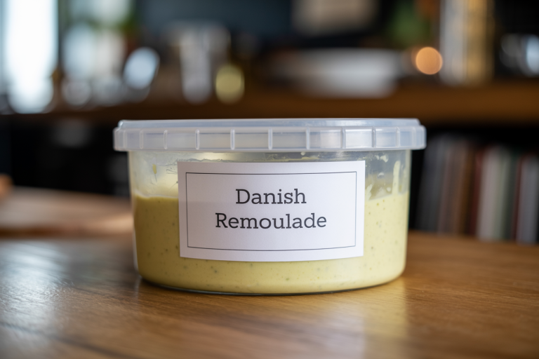 Danish Remoulade Storage TIps