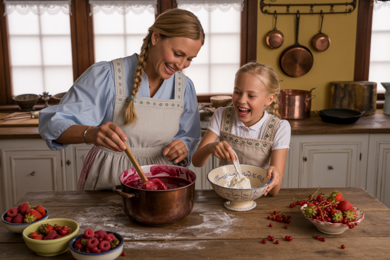 Danish Rødgrød med Fløde Cooking Tips